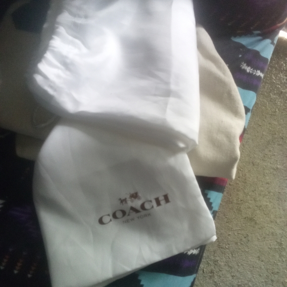 Coach White Storage Bag - Picture 1 of 1